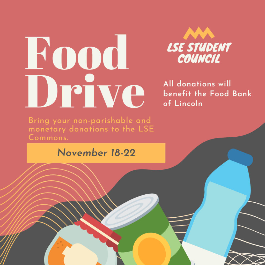 LSE Food Drive Poster