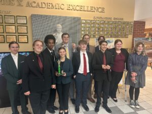 Photo of LSE speech team members